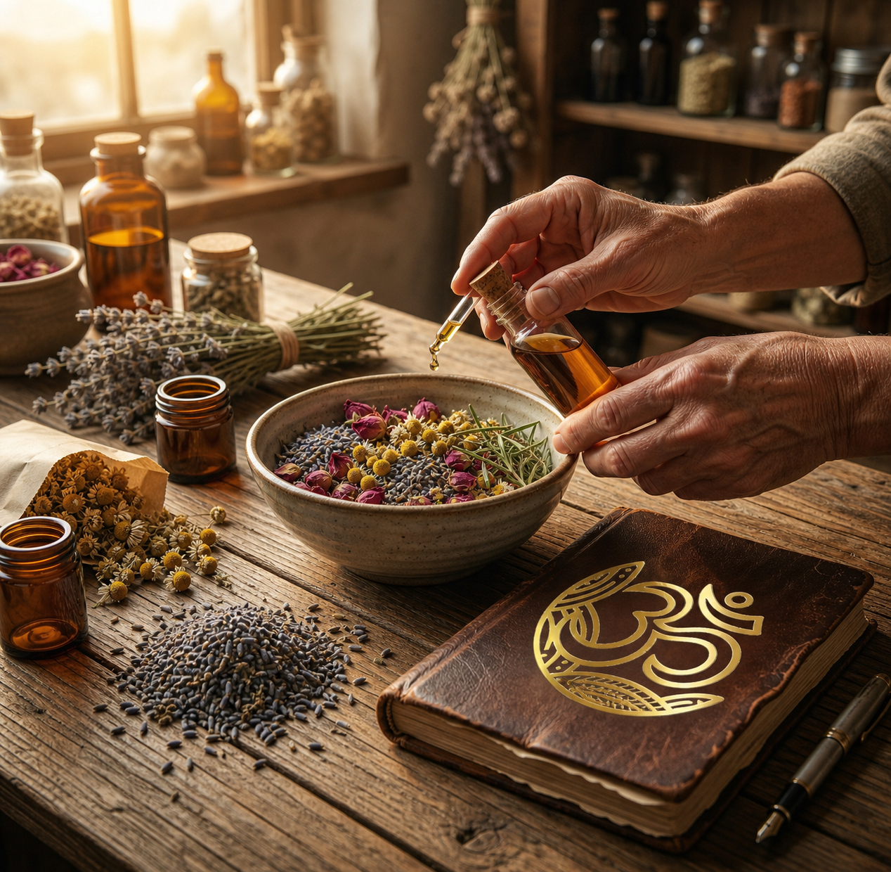 Zarina natural herbs, oils, and raw materials preparation